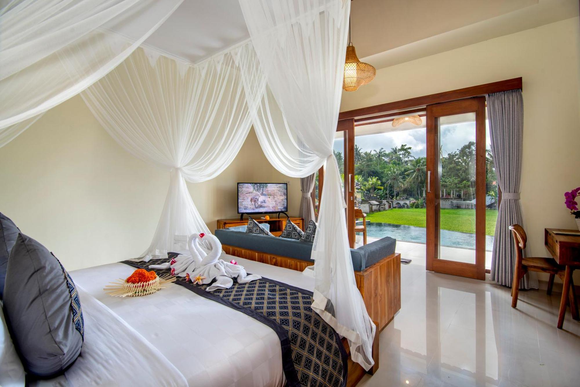 Jatining Ubud Villa & Spa Экстерьер фото