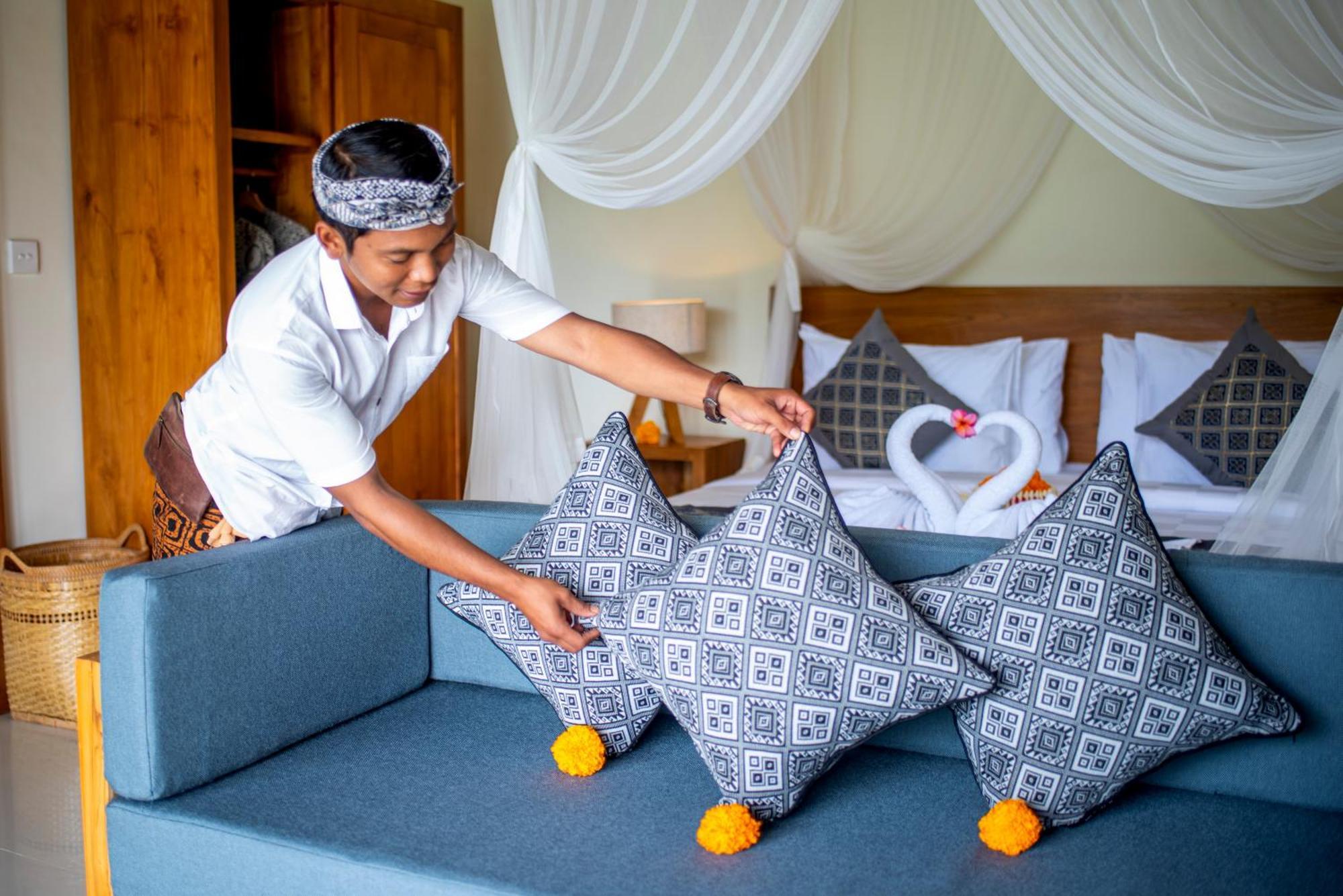 Jatining Ubud Villa & Spa Экстерьер фото