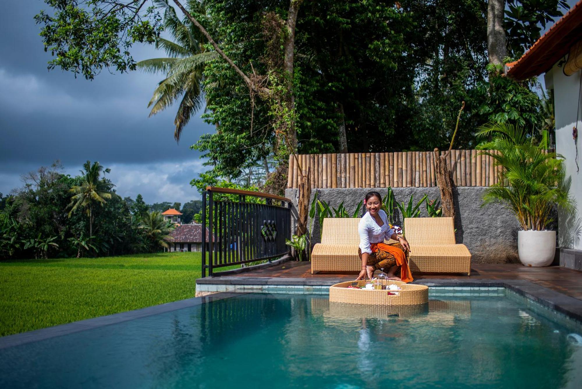 Jatining Ubud Villa & Spa Экстерьер фото